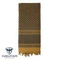 Shemagh Rothco Tactical Desert Keffiyeh coyote-negro