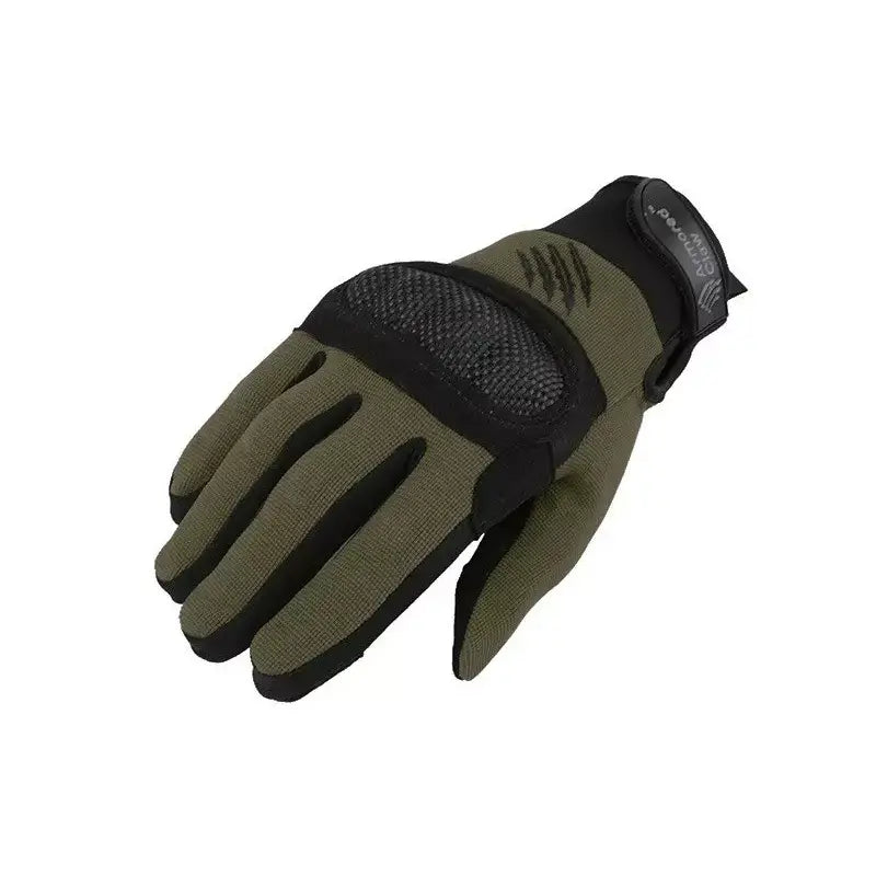 Guantes Tácticos Armored Claw Shield Olive Defender Talla L