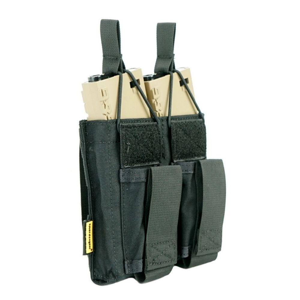 Porta cargadores Emerson 5.56＆pistola abierto negro