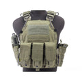 Porta placas Emersongear 094K suelta rápida (Ranger green)