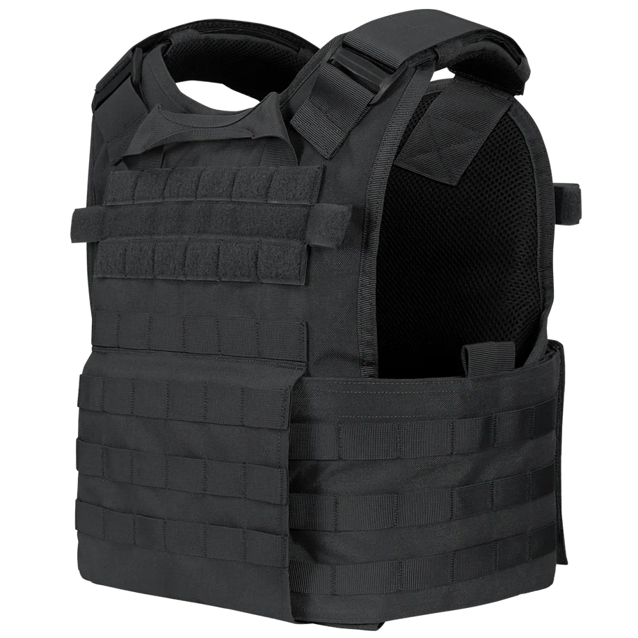 Chaleco Porta Placa Modular Condor Outdoor Negro (Gen.2)