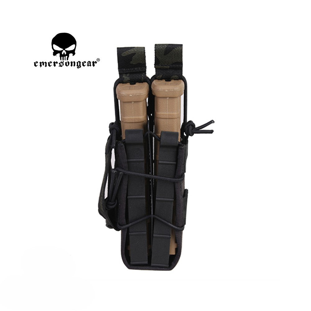 Porta cargador Emerson Molle doble negro