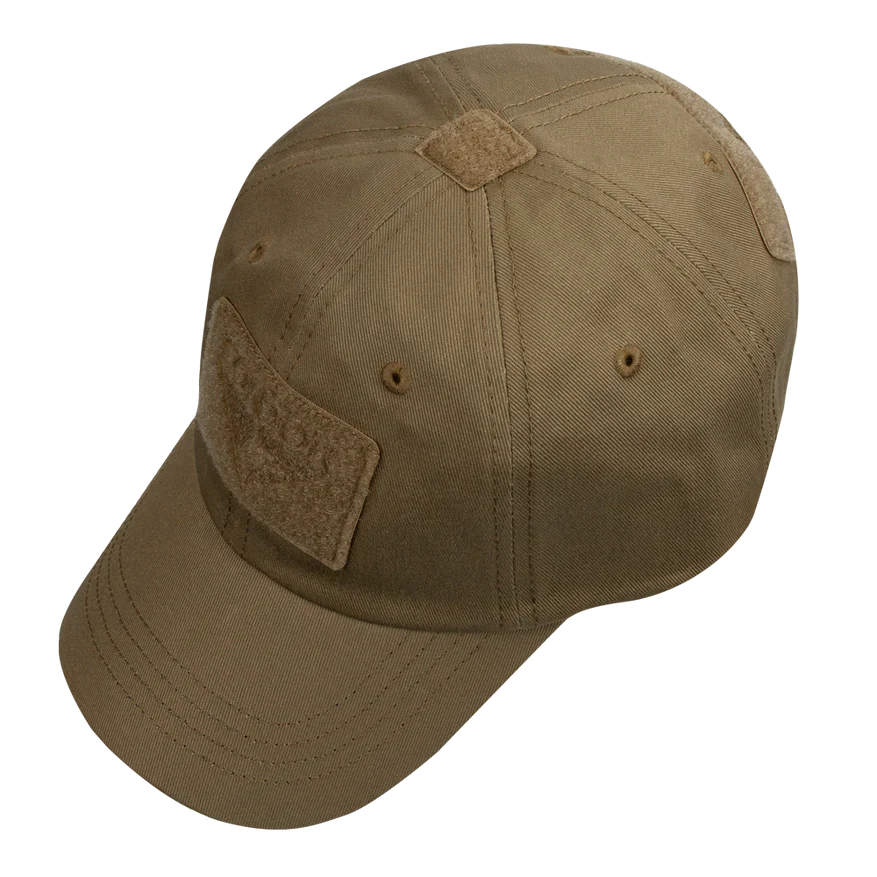 Gorra Táctica Condor con velcro – Negro