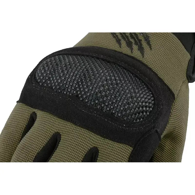 Guantes Tácticos Armored Claw Shield Olive Defender Talla S