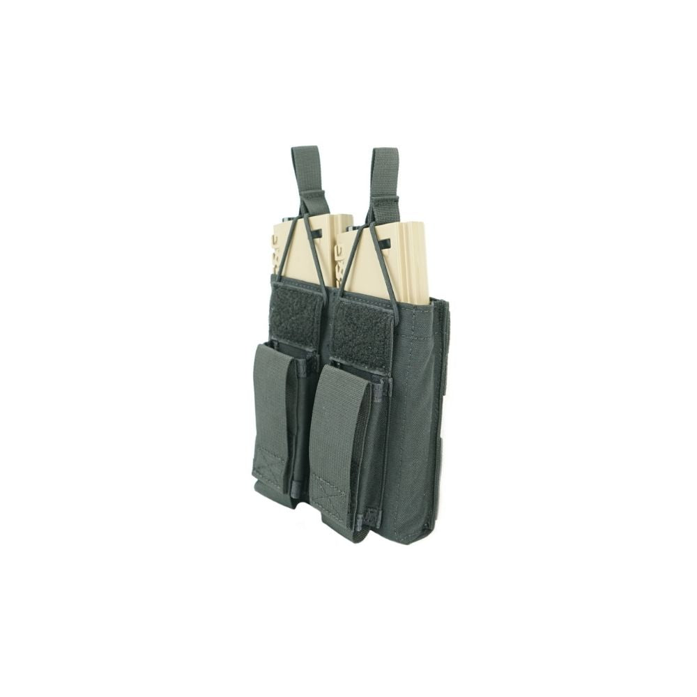 Porta cargadores Emerson 5.56＆pistola abierto negro