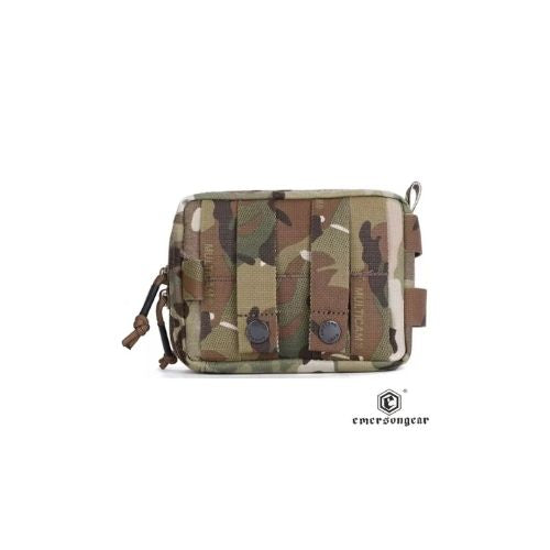 Pouch Utilitario Táctico EmersonGear Plug-in Debris Multicam